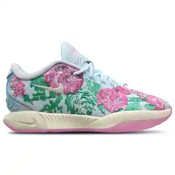 Foot Locker Nike LeBron Sneakers Heren - Blauw - Maat 42 - Mesh/Synthetisch aanbieding
