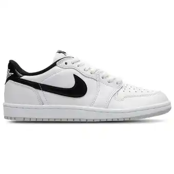 Foot Locker Jordan 1 Retro Sneakers Heren - Wit - Maat 40 - Leer aanbieding