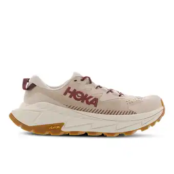 Foot Locker Hoka Skyline-Float Sneakers Heren - Beige - Maat 40 - Mesh/Synthetisch aanbieding