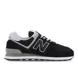 Foot Locker New Balance 574 Sneakers Heren - Zwart - Maat 41.5 - Textil aanbieding