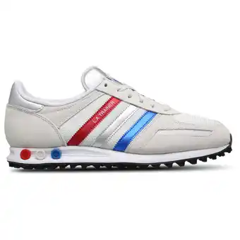 Foot Locker Adidas LA Trainer Sneakers Heren - Wit - Maat 41 1/3 - Textil aanbieding