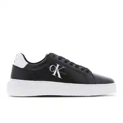 Foot Locker Calvin Klein Chunky Cupsole Mono Sneakers Heren - Zwart - Maat 43 - Leer aanbieding