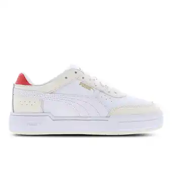 Foot Locker Puma CA Pro Sneakers Heren - Wit - Maat 41 - Leer aanbieding