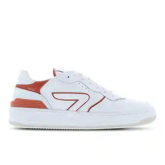 Foot Locker HUB Smash Sneakers Heren - Wit - Maat 41 - Leer aanbieding