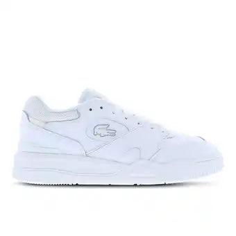 Foot Locker Lacoste Lineshot Sneakers Heren - Wit - Maat 42 - Leer aanbieding