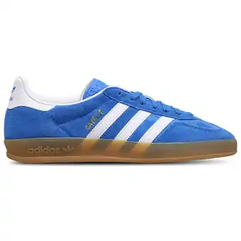 Foot Locker Adidas Gazelle Sneakers Heren - Blauw - Maat 42 - Suède aanbieding