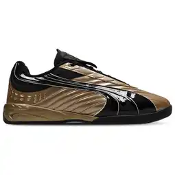 Foot Locker Puma V1per Goalgetter Sneakers Heren - Goud - Maat 40.5 - Leer aanbieding