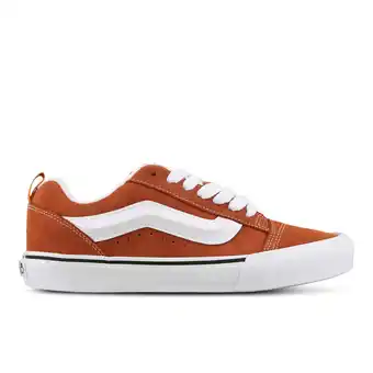 Foot Locker Vans Knu Skool Sneakers Heren - Oranje - Maat 43 - Suède aanbieding
