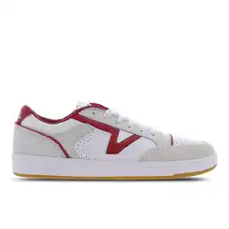 Foot Locker Vans Lowland Sneakers Heren - Rood - Maat 44 - Leer aanbieding