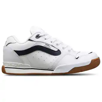 Foot Locker Vans Rowley Xlt Sneakers Heren - Wit - Maat 40 - Leer aanbieding