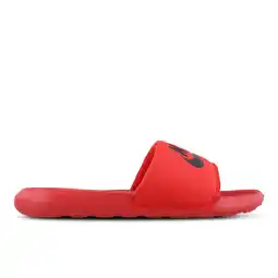 Foot Locker Nike Victori Slippers en Sandalen Heren - Rood - Maat 41 - Mesh/Synthetisch aanbieding