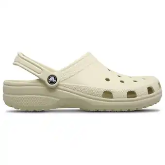Foot Locker Crocs Classic Slippers en Sandalen Heren - Beige - Maat 45-46 - Rubber aanbieding