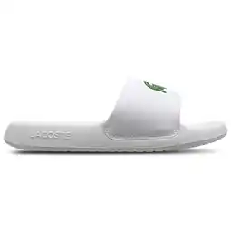 Foot Locker Lacoste Serve 1.0 Slippers en Sandalen Heren - Wit - Maat 39.5 - Rubber aanbieding
