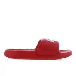 Foot Locker Lacoste Serve 1.0 Slippers en Sandalen Heren - Rood - Maat 39.5 - Rubber aanbieding