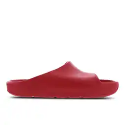 Foot Locker Jordan Post Slide Sneakers Heren - Rood - Maat 45 - Rubber aanbieding