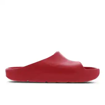 Foot Locker Jordan Post Slide Sneakers Heren - Rood - Maat 45 - Rubber aanbieding
