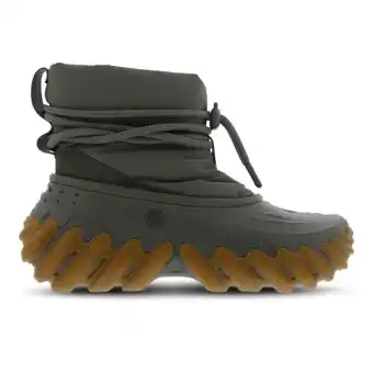 Foot Locker Crocs Echo Sneakers Heren - Groen - Maat 41-42 - Mesh/Synthetisch aanbieding