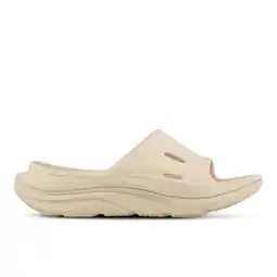 Foot Locker Hoka Ora Recovery Slide Slippers en Sandalen Heren - Beige - Maat 46 2/3 - Rubber aanbieding