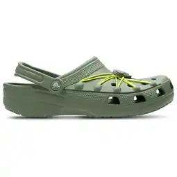 Foot Locker Crocs Classic Slippers en Sandalen Heren - Groen - Maat 45-46 - Rubber aanbieding