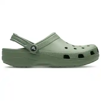 Foot Locker Crocs Classic Slippers en Sandalen Heren - Groen - Maat 39-40 - Rubber aanbieding