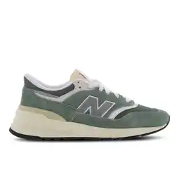 Foot Locker New Balance 997 Sneakers Dames - Groen - Maat 36 - Mesh/Synthetisch aanbieding