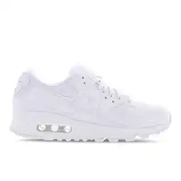 Foot Locker Nike Air Max 90 Sneakers Dames - Wit - Maat 36.5 - Leer, Textil aanbieding