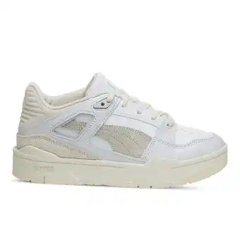 Foot Locker Puma Slipstream Sneakers Dames - Wit - Maat 40 - Leer aanbieding