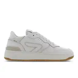Foot Locker HUB Smash Sneakers Dames - Wit - Maat 38.5 - Leer aanbieding