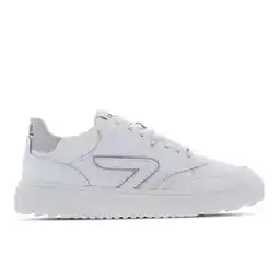 Foot Locker HUB Duke Sneakers Dames - Wit - Maat 37 - Leer aanbieding