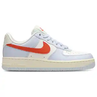 Foot Locker Nike Air Force Sneakers Dames - Grijs - Maat 36 - Leer aanbieding