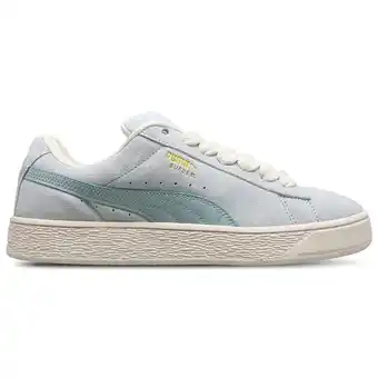 Foot Locker Puma Suede Sneakers Dames - Blauw - Maat 36 - Leer aanbieding
