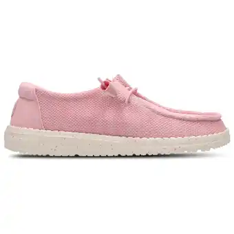 Foot Locker HEYDUDE Wendy Stretch Sox Sneakers Dames - Bruin - Maat 37 - Canvas aanbieding
