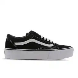 Foot Locker Vans Old Skool Sneakers Dames - Zwart - Maat 39 - Textil, Leer aanbieding