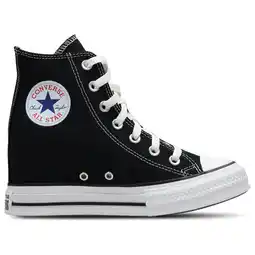 Foot Locker Converse Ctas Wedge Sneakers Dames - Zwart - Maat 35 - Canvas aanbieding