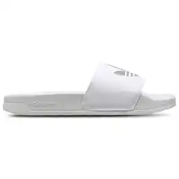 Foot Locker Adidas adilette Sneakers Dames - Wit - Maat 41 1/3 - Plastic aanbieding