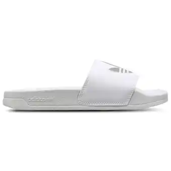 Foot Locker Adidas adilette Sneakers Dames - Wit - Maat 41 1/3 - Plastic aanbieding