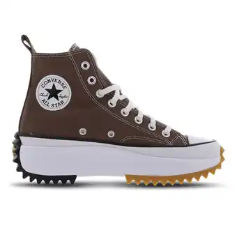 Foot Locker Converse Run Star Hike Sneakers Dames - Zwart - Maat 38.5 - Textil aanbieding