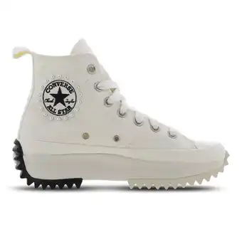 Foot Locker Converse Run Star Hike Sneakers Dames - Beige - Maat 36 - Textil aanbieding