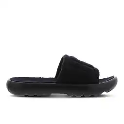 Foot Locker UGG Mini Slide Sneakers Dames - Zwart - Maat 36 - Textil aanbieding