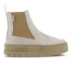 Foot Locker Puma Mayze Sneakers Dames - Wit - Maat 37 - Leer aanbieding