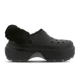 Foot Locker Crocs Clog Sneakers Dames - Zwart - Maat 38-39 - Leer aanbieding