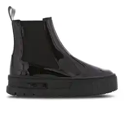 Foot Locker Puma Mayze Sneakers Dames - Zwart - Maat 37 - Leer aanbieding