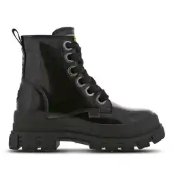 Foot Locker Buffalo Aspha Lace Up Hi Sneakers Dames - Zwart - Maat 40 - PU aanbieding