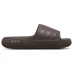 Foot Locker Adidas adilette Slippers en Sandalen Dames - Bruin - Maat 40 - Rubber aanbieding