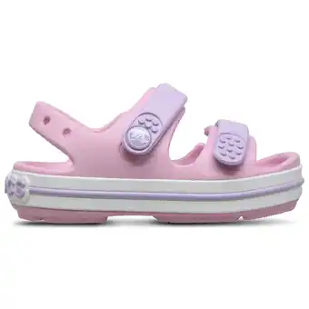 Foot Locker Crocs Crocband Sandal Slippers en Sandalen Baby - Roze - Maat 24-25 - Plastic aanbieding