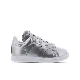 Foot Locker Adidas Stan Smith Babyschoenen - Zilver - Maat 27 - Leer aanbieding