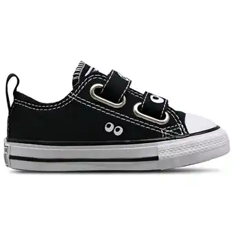 Foot Locker Converse Ctas 2v Low Babyschoenen - Zwart - Maat 22 - Textil aanbieding