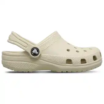 Foot Locker Crocs Classic Peuterschoenen - Beige - Maat 29-30 - Synthetisch aanbieding