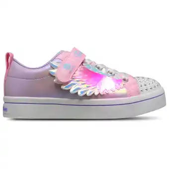 Foot Locker Skechers Twi-lites 2.0 Peuterschoenen - Roze - Maat 32.5 - Plastic aanbieding