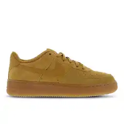 Foot Locker Nike Air Force Kindersneakers - Beige - Maat 36 - Leer aanbieding